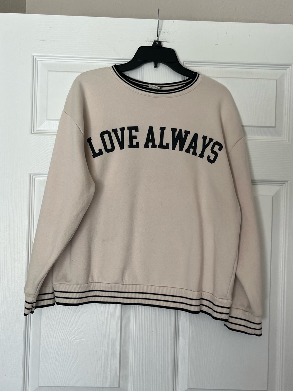 A New Day 'LOVE ALWAYS' Crewneck Sweatshirt
